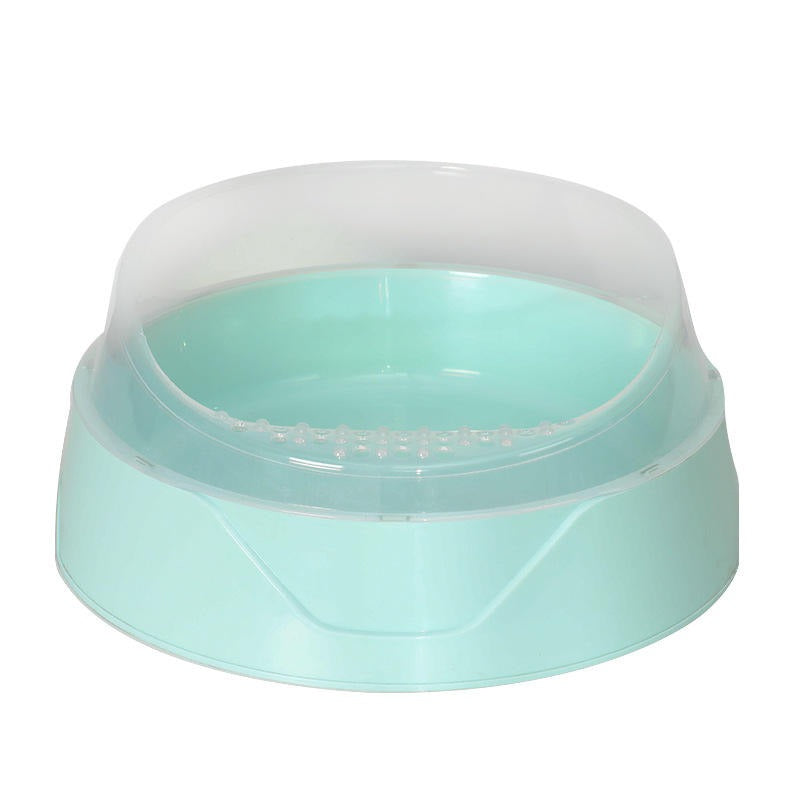 Cat litter box with removable shovel for easy cleaning