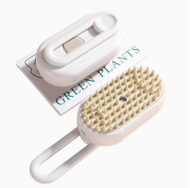 Electric brush for reducing pet shedding