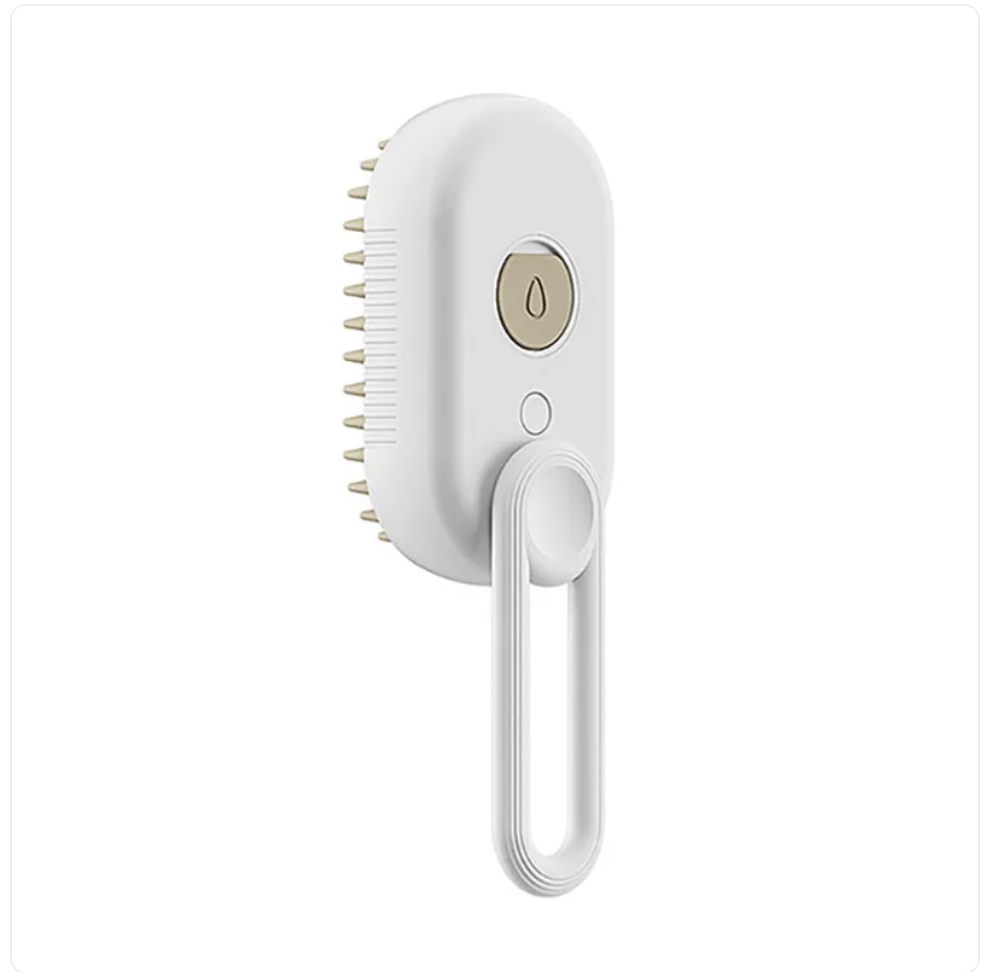 Smart pet brush for grooming shedding and massage