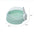 Large cat litter box with semi enclosed design for privacy