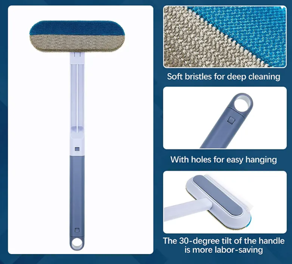 Reusable pet hair remover for easy cleaning