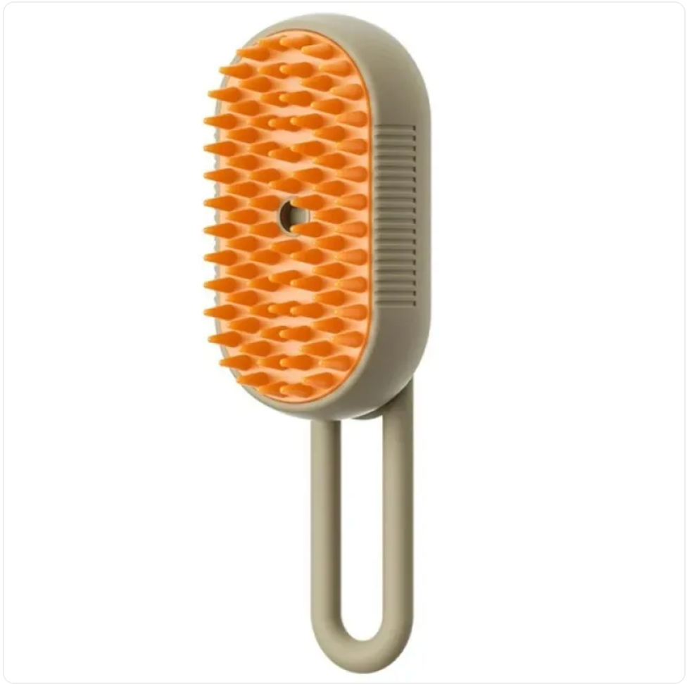 Pet grooming device for smooth and shiny coat
