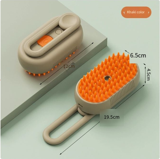Easy to use electric pet brush for dogs and cats
