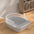 Large semi enclosed cat litter box for pets