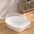 Spacious cat litter box with odor control design